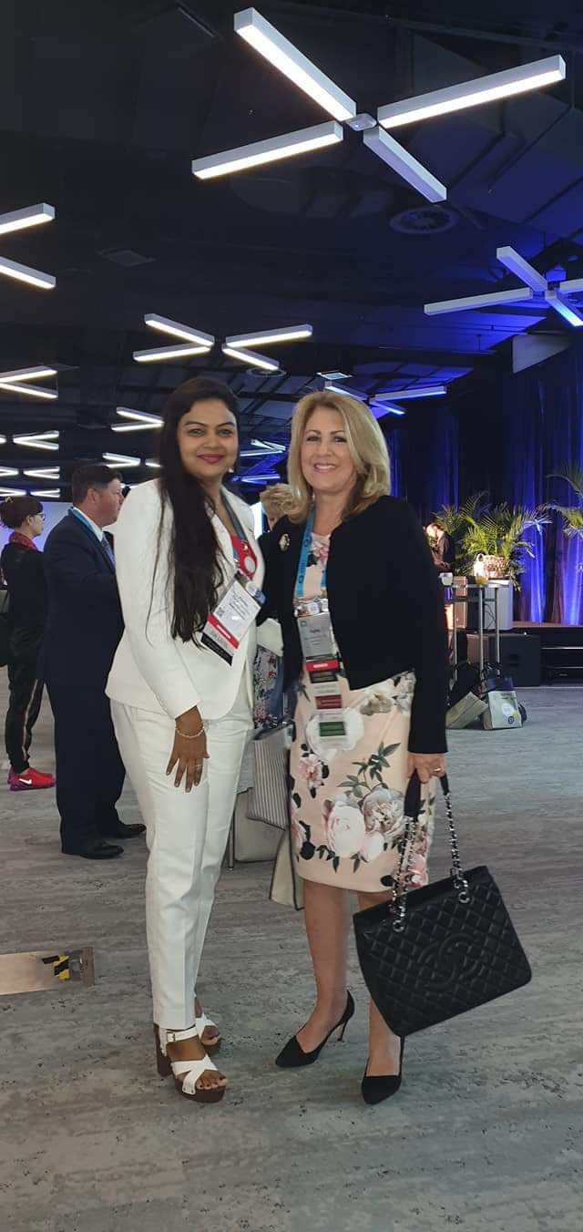 With President of MDRT at Sydney Australia in 2019